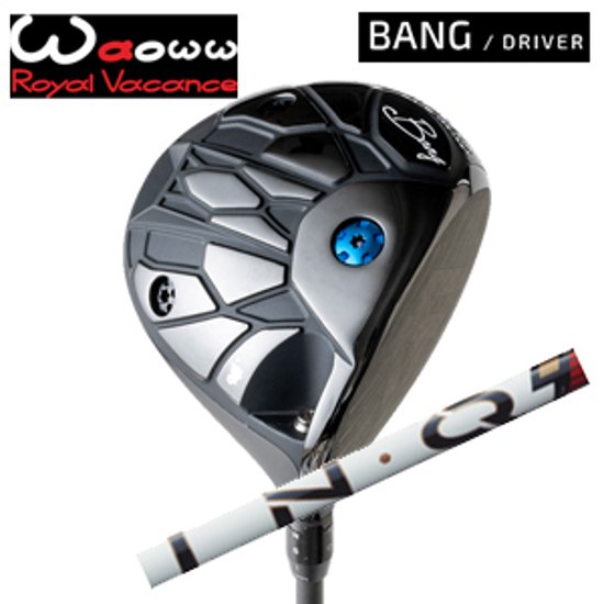 WAOWW(ワオ) BANG ドライバー LIN-Q PowerCore RED リンク パワーコア レッド USTマミヤ社製 日本仕様正規品 特注カスタム画像