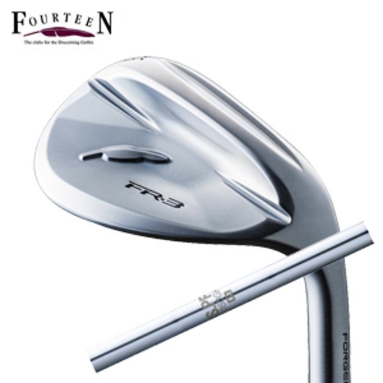 フォーティーン FR-3 ウェッジ パールサテン仕上げ N.S.PRO 1050GH 日本シャフト社製 FOURTEEN 特注カスタム画像