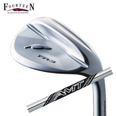 フォーティーン FR-3 ウェッジ パールサテン仕上げ NEW AMT BLACKトゥルーテンパー社製 FOURTEEN 特注カスタムの画像