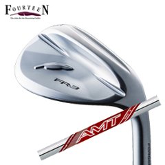 フォーティーン FR-3 ウェッジ パールサテン仕上げ NEW AMT RED トゥルーテンパー社製 FOURTEEN 特注カスタムの画像