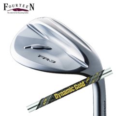 フォーティーン FR-3 ウェッジ パールサテン仕上げ ダイナミックゴールドMID 95 TOUR ISSUE(ミッドツアーイシュー) トゥルーテンパー社製 FOURTEEN 特注カスタムの画像