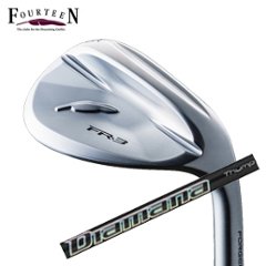 フォーティーン 2026 FR-3 ウェッジ パールサテン仕上げ Diamana Thump Iron ディアマナサンプアイアン 三菱ケミカル社製 FOURTEEN 特注カスタムの画像