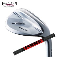 フォーティーン FR-3 ウェッジ パールサテン仕上げ KBS TOUR KBSツアー(ブラック仕上げ) FST社製 FOURTEEN 特注カスタムの画像