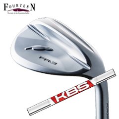フォーティーン FR-3 ウェッジ パールサテン仕上げ KBS TOUR LITE KBSツアーライト(クロム仕上げ) FST社製 FOURTEEN 特注カスタムの画像