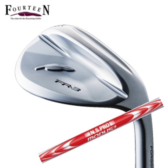 フォーティーン FR-3 ウェッジ パールサテン仕上げ N.S.PRO MODUS3 TOUR115 モーダス スリーツアー115 日本シャフト社製 FOURTEEN 特注カスタム画像