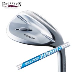 フォーティーン FR-3 ウェッジ パールサテン仕上げ N.S.PRO ZELOS6 ゼロスシックス 日本シャフト社製 FOURTEEN 特注カスタムの画像