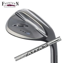 フォーティーン 2026 FR-3 ウェッジ ダイヤモンドブラックサテン仕上げ ATTAS IRON 115 アッタスアイアン UST Mamiya社製 FOURTEEN 特注カスタムの画像