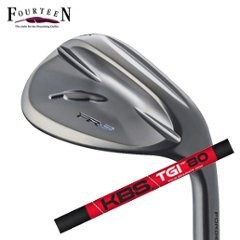 フォーティーン 2026 FR-3 ウェッジ ダイヤモンドブラックサテン仕上げ TGI-TOUR GRAPHITE IRON FST社製 FOURTEEN 特注カスタムの画像