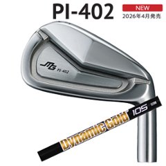 三浦技研 PI-402  Dynamic Gold 105 ONYX BLACK (Dynamic Gold 105 オニキス ブラック) トゥルーテンパー 正規代理店　【2026年4月発売】の画像