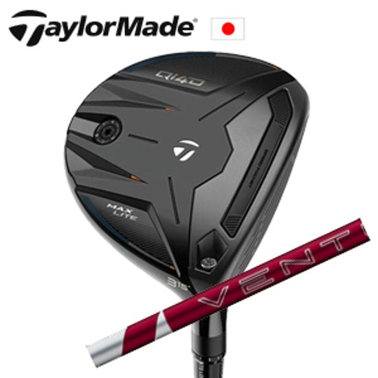 テーラーメイド Qi4D MAX LITE フェアウェイウッド 24 VENTUS RED 24ベンタスレッド フジクラ社製 TaylorMade 日本仕様正規品保証書発行 特注カスタム画像
