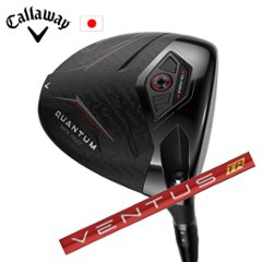 キャロウェイ QUANTUM MAX FASTドライバー VENTUS TR Red フジクラ社製 Callaway 日本仕様 保証書発行 特注カスタム 2026年2月6日発売の画像