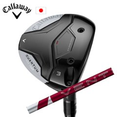 キャロウェイ QUANTUM MAX FASTフェアウェイウッド 24 VENTUS RED 24ベンタスレッド フジクラ Callaway 日本仕様 特注カスタム 2026年2月発売の画像