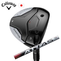 キャロウェイ QUANTUM MAX FASTフェアウェイウッド ATTAS RX SUNRISE RED サンライズ レッド Callaway 日本仕様 特注カスタム 2026年2月発売の画像