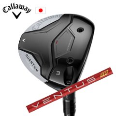 キャロウェイ QUANTUM MAX FASTフェアウェイウッド VENTUS TR Red フジクラ Callaway 日本仕様 特注カスタム 2026年2月発売の画像