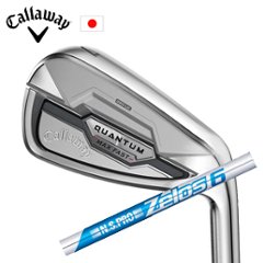 キャロウェイ QUANTUM MAX FAST アイアン #7〜PW,AW 5本組 N.S.PRO ZELOS6 ゼロスシックス Callaway 日本仕様 特注カスタム 2026年2月発売の画像