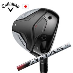 キャロウェイ QUANTUM MAXフェアウェイウッド ATTAS RX SUNRISE RED アッタス RX サンライズ レッド Callaway 日本仕様 特注カスタム 2026年2月発売の画像