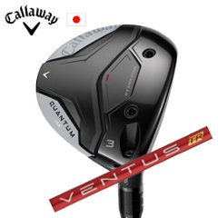 キャロウェイ QUANTUM MAXフェアウェイウッド VENTUS TR Red フジクラ Callaway 日本仕様 特注カスタム 2026年2月発売の画像