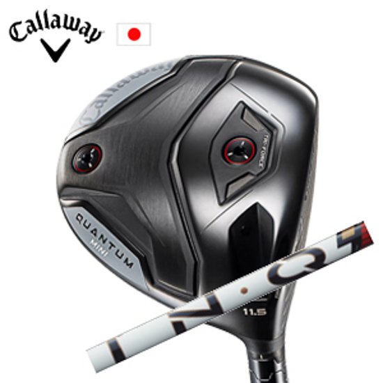 キャロウェイ QUANTUM MINIドライバー LIN-Q PowerCore RED USTマミヤ社製 Callaway 日本仕様 保証書発行 特注カスタム 2026年4月発売画像