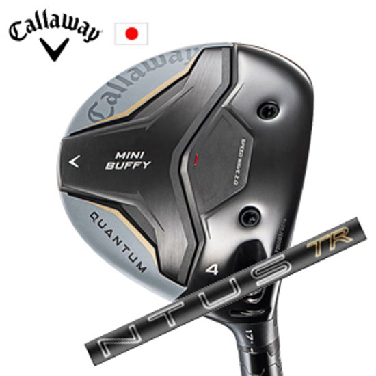 キャロウェイ QUANTUM MINI BUFFYフェアウェイウッド 26VENTUS TR Black フジクラ Callaway 日本仕様 特注カスタム 2026年4月発売画像