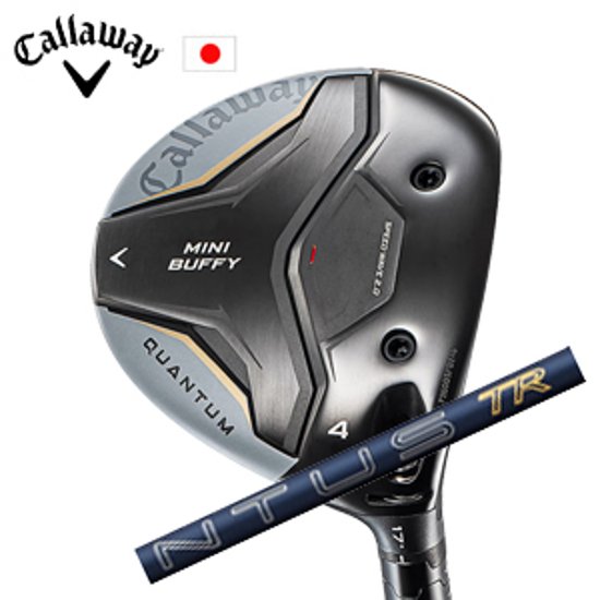キャロウェイ QUANTUM MINI BUFFYフェアウェイウッド 26VENTUS TR Blue フジクラ Callaway 日本仕様 特注カスタム 2026年4月発売画像