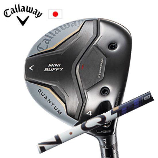 キャロウェイ QUANTUM MINI BUFFYフェアウェイウッド LIN-Q PowerCore BLUE USTマミヤ Callaway 日本仕様 特注カスタム 2026年4月発売画像