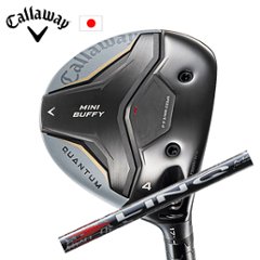 キャロウェイ QUANTUM MINI BUFFYフェアウェイウッド LIN-Q RED EX USTマミヤ Callaway 日本仕様 特注カスタム 2026年4月発売の画像