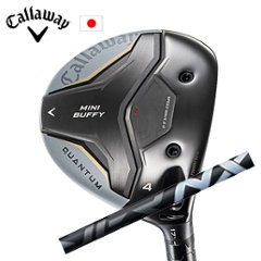 キャロウェイ QUANTUM MINI BUFFYフェアウェイウッド SPEEDER NX BLACK スピーダーエヌエックスブラック Callaway 日本仕様 特注カスタム 2026年4月発売の画像