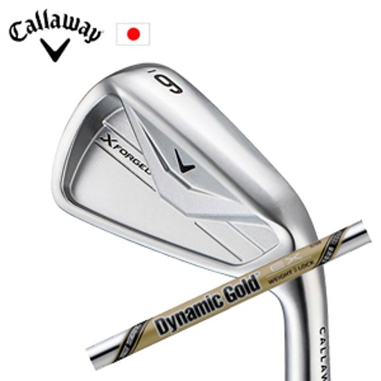 キャロウェイ X FORGED 26 単品アイアン ダイナミックゴールドEXツアーイシュー トゥルーテンパー Callaway 日本仕様 特注カスタム 2026年4月発売画像