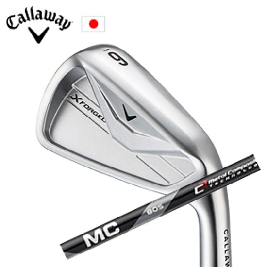 キャロウェイ X FORGED 26 単品アイアン MC 80 for Callaway Callaway 日本仕様 特注カスタム 2026年4月発売画像