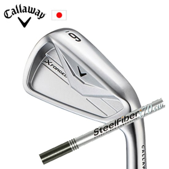 キャロウェイ X FORGED 26 単品アイアン スチールファイバー i シリーズ トゥルーテンパー Callaway 日本仕様 特注カスタム 2026年4月発売画像