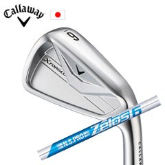 キャロウェイ X FORGED 26 単品アイアン N.S.PRO ZELOS6 ゼロスシックス 日本シャフト社製 Callaway 日本仕様 特注カスタム 2026年4月発売の画像
