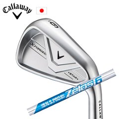 キャロウェイ X FORGED STAR 26 単品アイアン N.S.PRO ZELOS6 ゼロスシックス 日本シャフト Callaway 日本仕様 特注カスタム 2026年4月発売の画像
