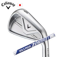 キャロウェイ X FORGED STAR 26 単品アイアン N.S.PRO ZELOS 8 NSプロ ゼロスエイト 日本シャフト Callaway 日本仕様 特注カスタム 2026年4月発売の画像