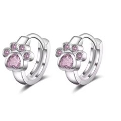 肉球リングピアス*ピンク画像