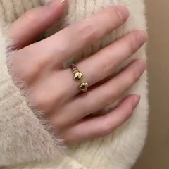 にじ猫リングの画像