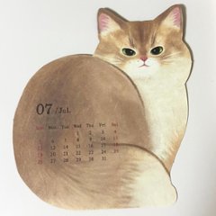 2026年猫カレンダー画像