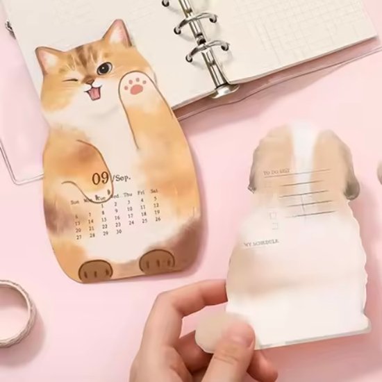 2026年猫カレンダー画像