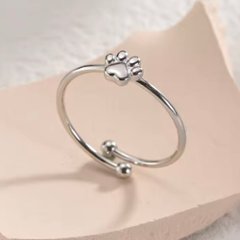 肉球のリング*シルバーの画像