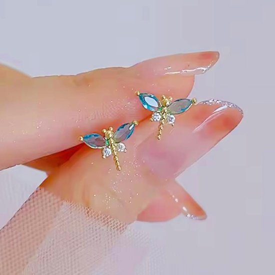 【1点】とんぼピアス*ゴールド画像