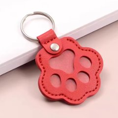 猫の毛キーホルダー*レッドの画像