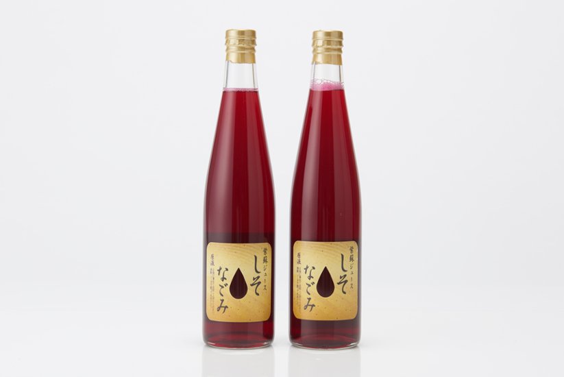 紫蘇の恵みプレミアム「しそジュース（500ml）」2本セット画像