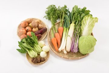 未使用：品種、量ともにバランスの取れた人気野菜セットMの画像
