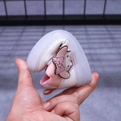 クロミちゃん マイメロディ ハローキティ LEDライト付き 光る靴 スニーカー 女の子用 ピンク パープル 2色 通園 通学 ジョギング 13-18cm画像