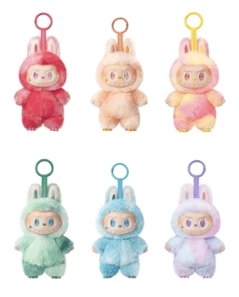 POP MART LABUBU Big into Energy ZIMOMO ラブブぬいぐるみ キーホルダー付きの画像