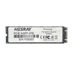 HESRAY M.2 2280 NGFF SSD 4TB SATA III NAND Read:7000MBs Write:4000MBs 内蔵ソリッドステートドライブ画像