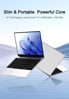 xia man 14.1インチ Windows 11 Pro搭載 ノートパソコン Core i7 9850H 1TB SSD 12GB RAMの画像