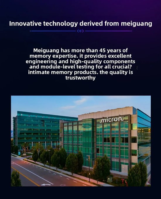 Crucial Micron DDR5 5600MHz ノートパソコン用メモリ 32GB 1.1v SO-DIMM 262pin RAMモジュール画像