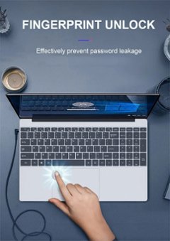 FANHUN 15.6インチ Windows 11 Pro搭載 ノートパソコン Core i7 8500Y 16GB RAM 2TB SSD 指紋認証付きノートブック画像