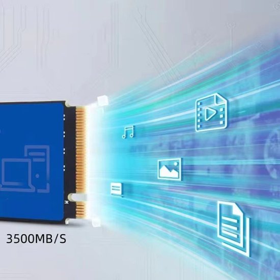 Blue SN590 1080Pro NVMe M.2 2280 PCIe4.0 Gen4x4 4TB SSD MAXRead:5000MBs MAXWrite:4500MBs 内蔵ソリッドステートド画像