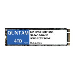 QUNTAM M.2 2280 NGFF SSD 4TB SATA3.0 NAND 内蔵ソリッドステートドライブの画像